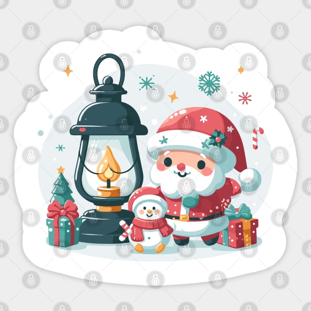 Light the Lamp on The Christmas Day Sticker by pentaShop